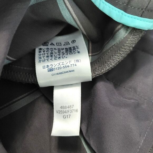 Lands End Womens Slacks Multi-Color Size 10 Cotton Blend Stretch Mid Rise Pocket - Picture 7 of 12